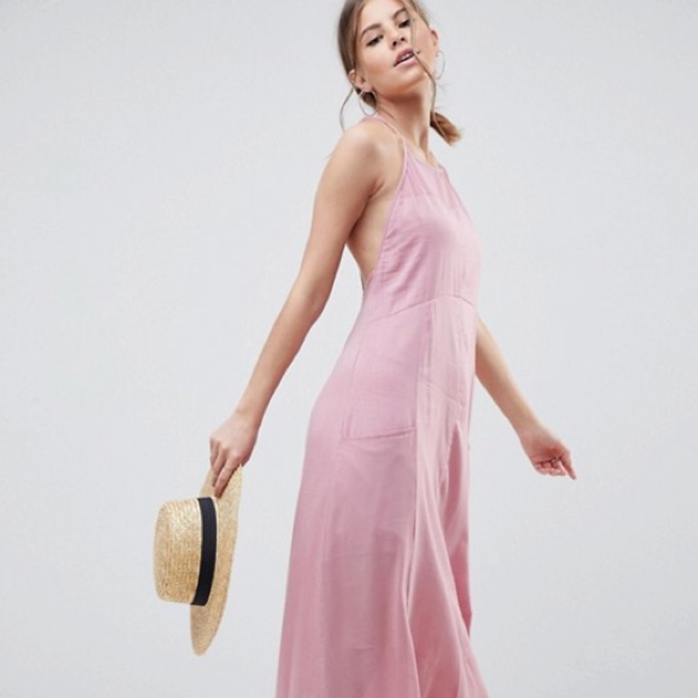 ASOS Plum Pink Maxi Dress